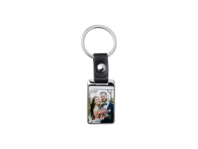 Sublimation PU Key Chain (Square, 2.5*6.5cm )