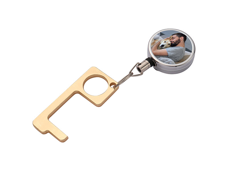 Sublimation Non-Contact Antivirus Door Opener Keyring A