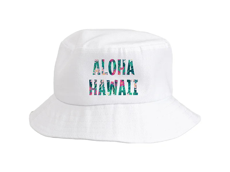 Sublimation Bucket Hat White