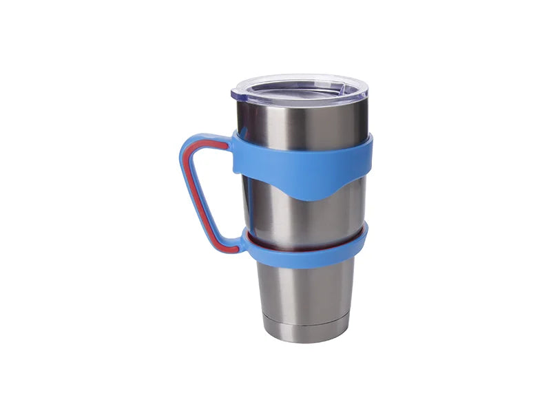 Sublimation 30oz Stainless Steel Tumbler Handle (Red/Blue/Pink/Purple/Black)