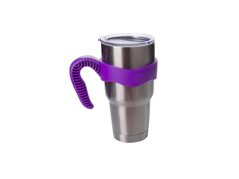 Sublimation 30oz Stainless Steel Tumbler Handle (Red/Blue/Pink/Purple/Black)